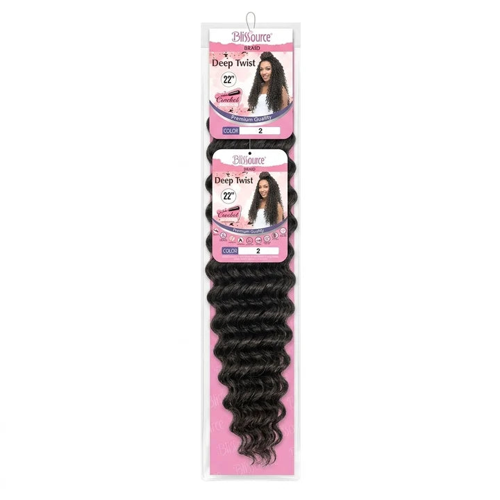 BliSSource Tresse torsadée profonde 22″