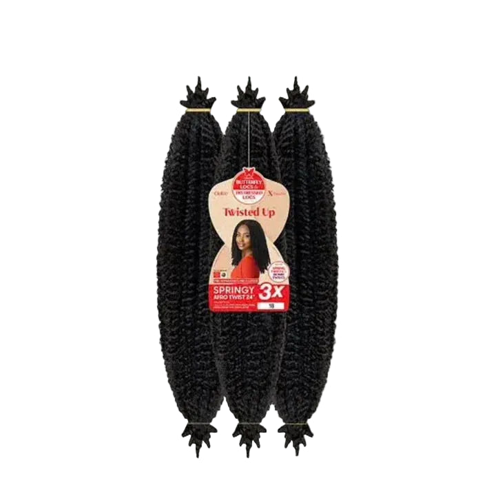 Outre X-Pression Twisted Up – Springy Afro Twist 3X, 24"
